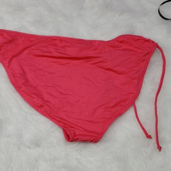 3/$15 new apt 9 side tie corral colored bikini bottom womens size 10 - Picture 3 of 6
